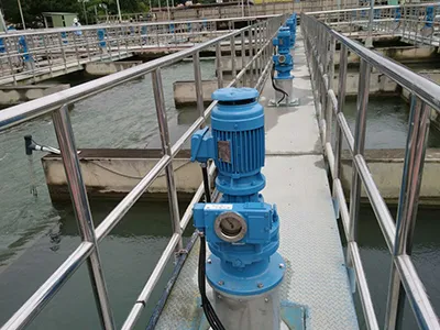 Reductores cicloidales para sistemas de tratamiento de agua